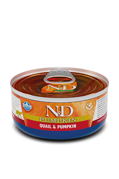 Farmina N&D Pumpkin Cat Food Canned Quail & Pumpkin