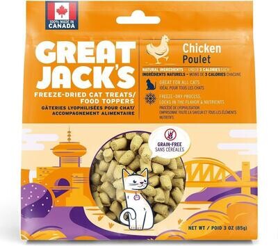 Great Jack's Chicken Freeze-Dried Grain-Free Cat Treat
