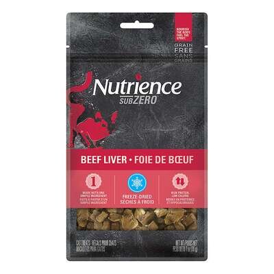 Nutrience Subzero Freeze Dried Beef Liver Cat Treat 30g