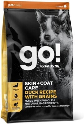 Go! Dog Dry Skin+ Coat Duck Recipe 12lb