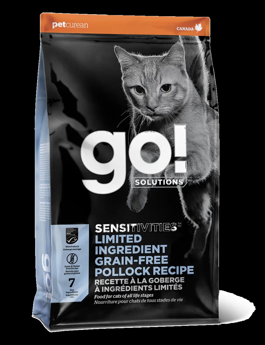 Go! Cat Dry Sensitivities Pollock Recipe 16lb