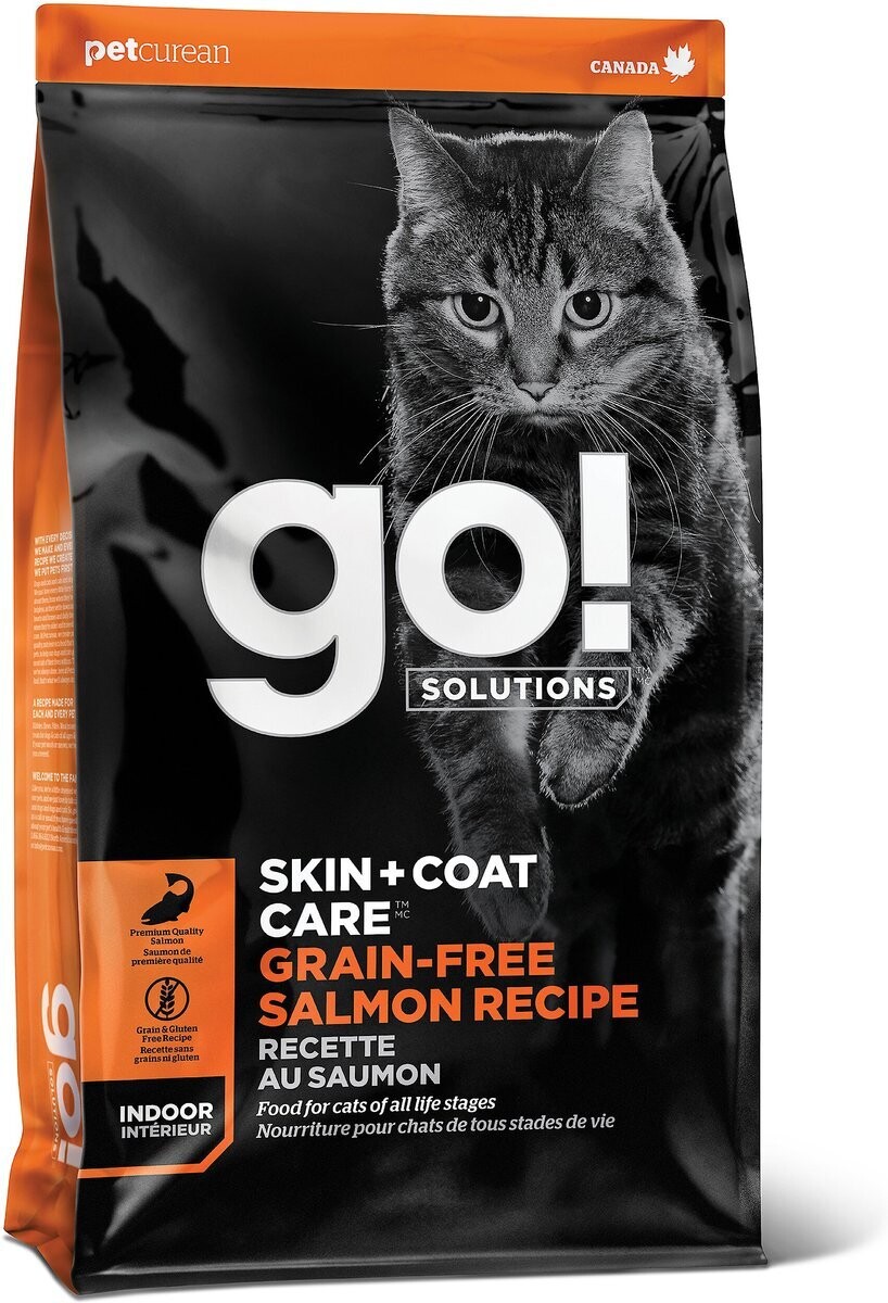 Go! Dry Skin + Coat Salmon Cat Food 3lb