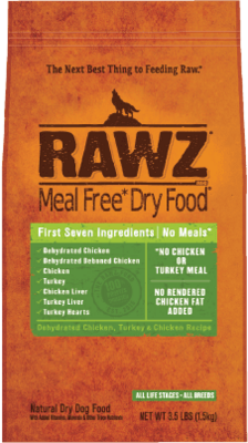 Rawz Meal Free Dehydrated Chicken Turkey & Chicken Recipe 3.5lb