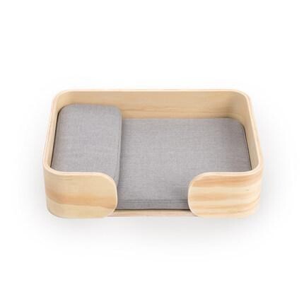 Pidan Wooden Pet Rectagular Bed