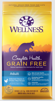 Wellness Complete Health Grain Free Adult Chicken 2.25lb Cat Dry Food