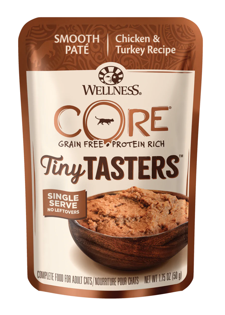 Wellness Core Cat Tiny Tasters Chicken&Turkey 1.75oz