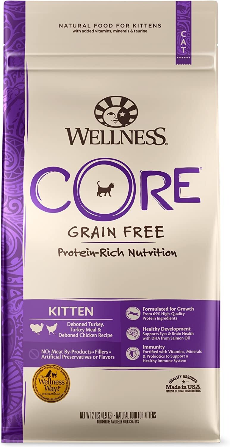 Wellness Core Kitten Cat Dry Food 2lb