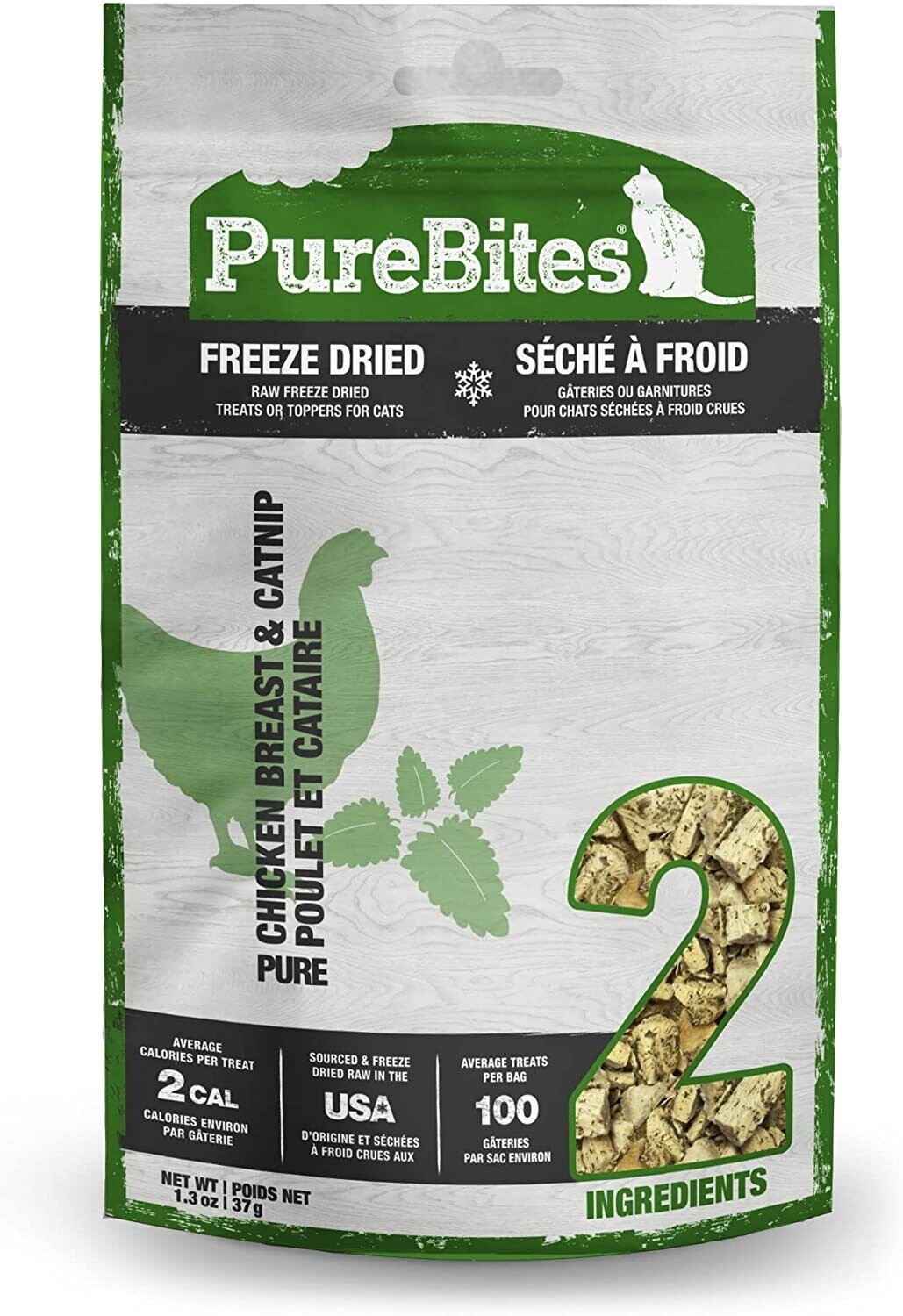 Purebites Freeze-Dried Chicken & Catnip Cat Treat 37g