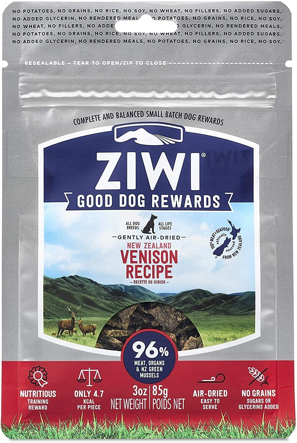 ZiwiPeak Venison Dog Rewards 85.2g
