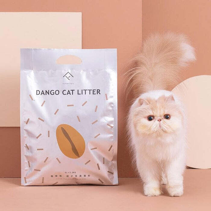 Furrytail Dango Coffee Tofu Cat Litter 6L