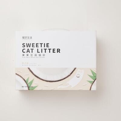 Furrytail Sweetie Coconut Cat Tofu Litter 6L