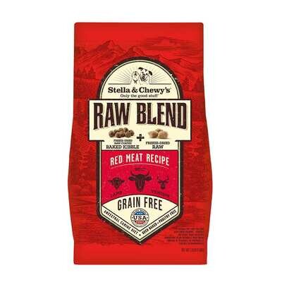 Stella & Chewys Red Meat Raw Blend Kibble Dog Dry Food 3.5lb