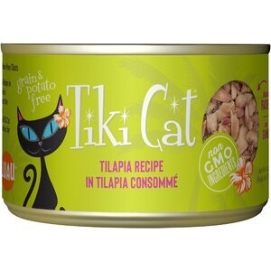Tiki Cat Can Gf Kapi'olani Luau Tilapia 2.8oz