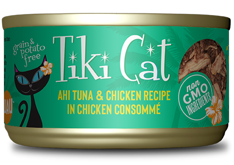 Tiki Cat Luau Ahi Tuna & Chicken