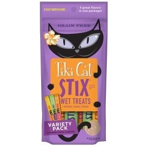 Tiki Cat Stix Variety Pack Cat Treats 3oz