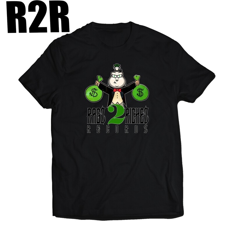 Ragz 2 Richez Recordz T-shirt_Black