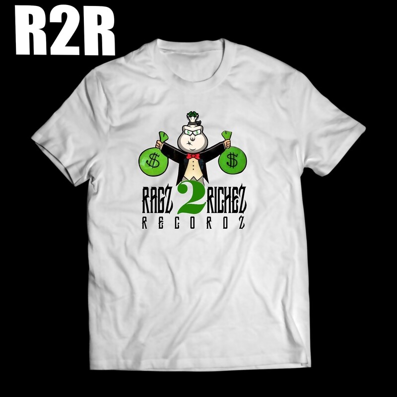 Ragz 2 Richez Recordz T-shirt_White