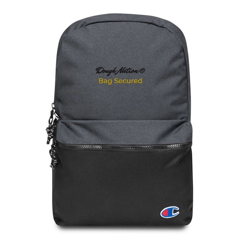 Bag Secured™ Embroidered Champion Backpack