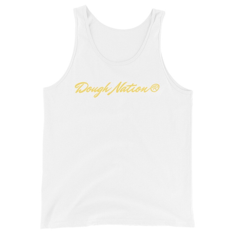 Classic Yellow on B/W Tank Top