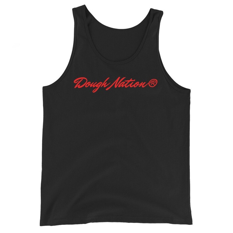 Classic Red on B/W Tank Top