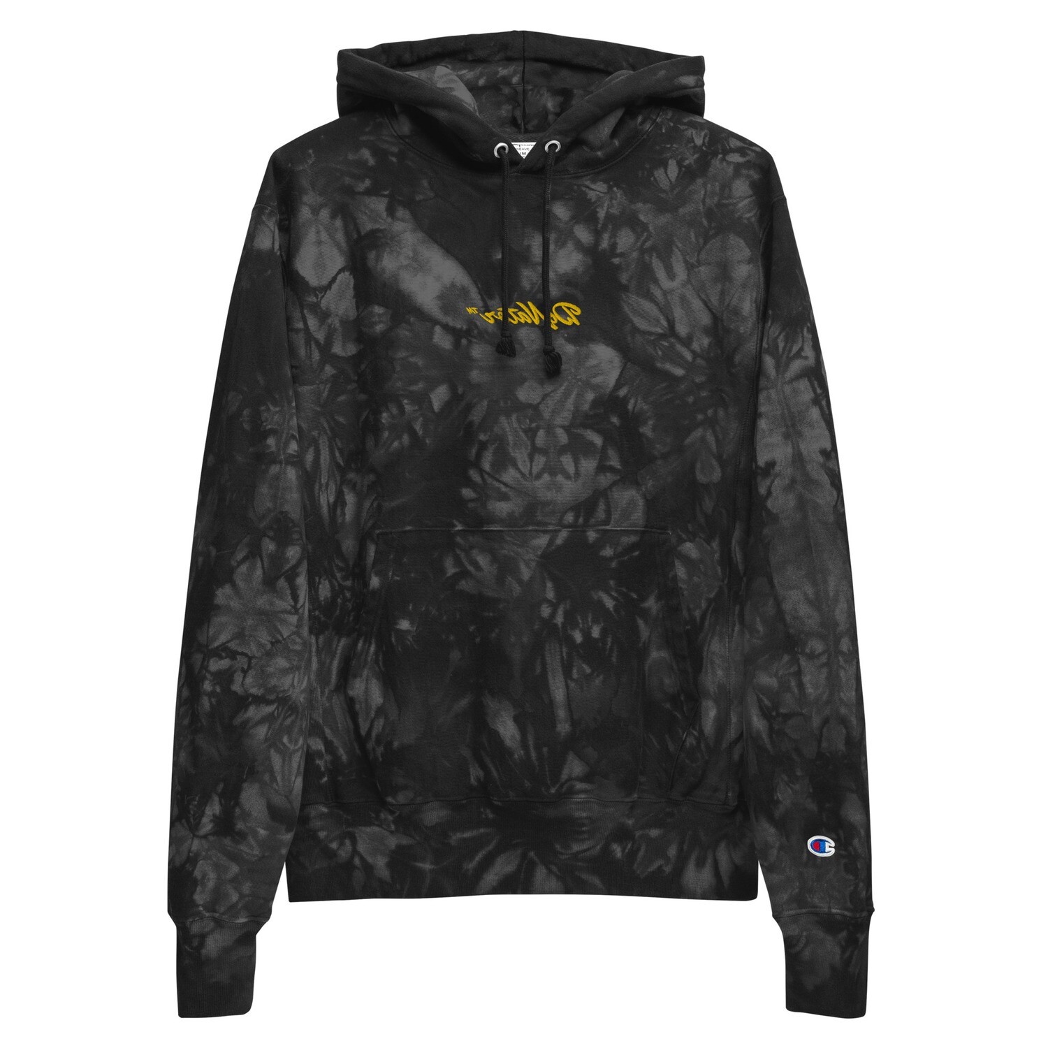 ROTANOD Champion tie-dye hoodie
