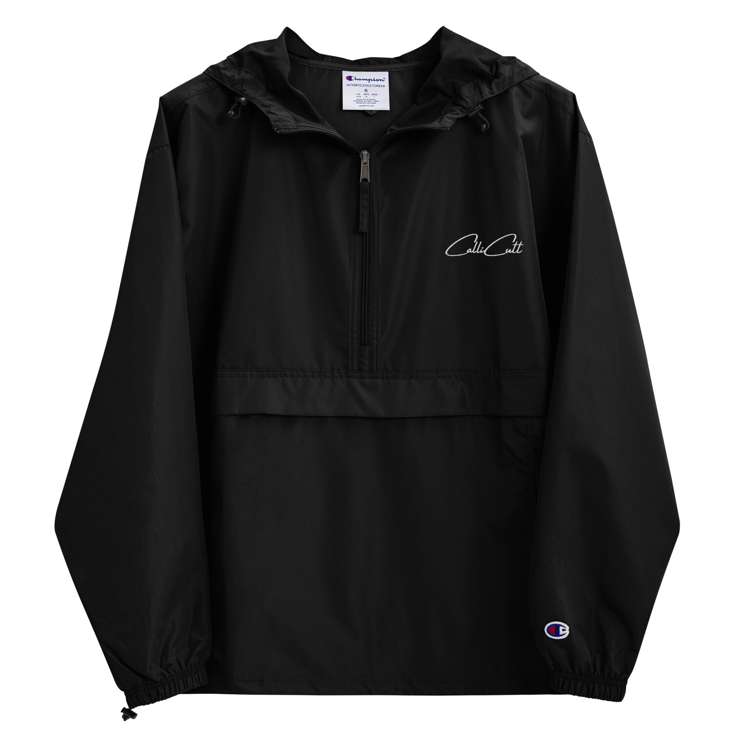CalliCutt Embroidered Champion Packable Jacket