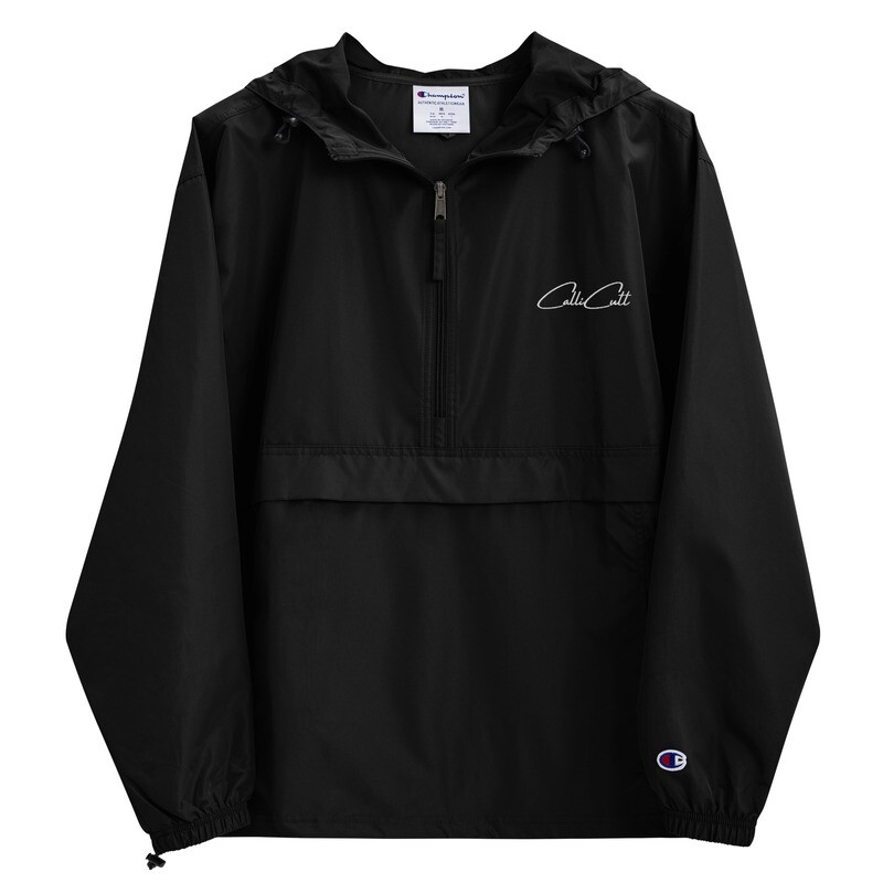 CalliCutt Embroidered Champion Packable Jacket