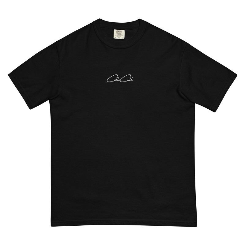 CalliCutt Garment-dyed heavyweight t-shirt