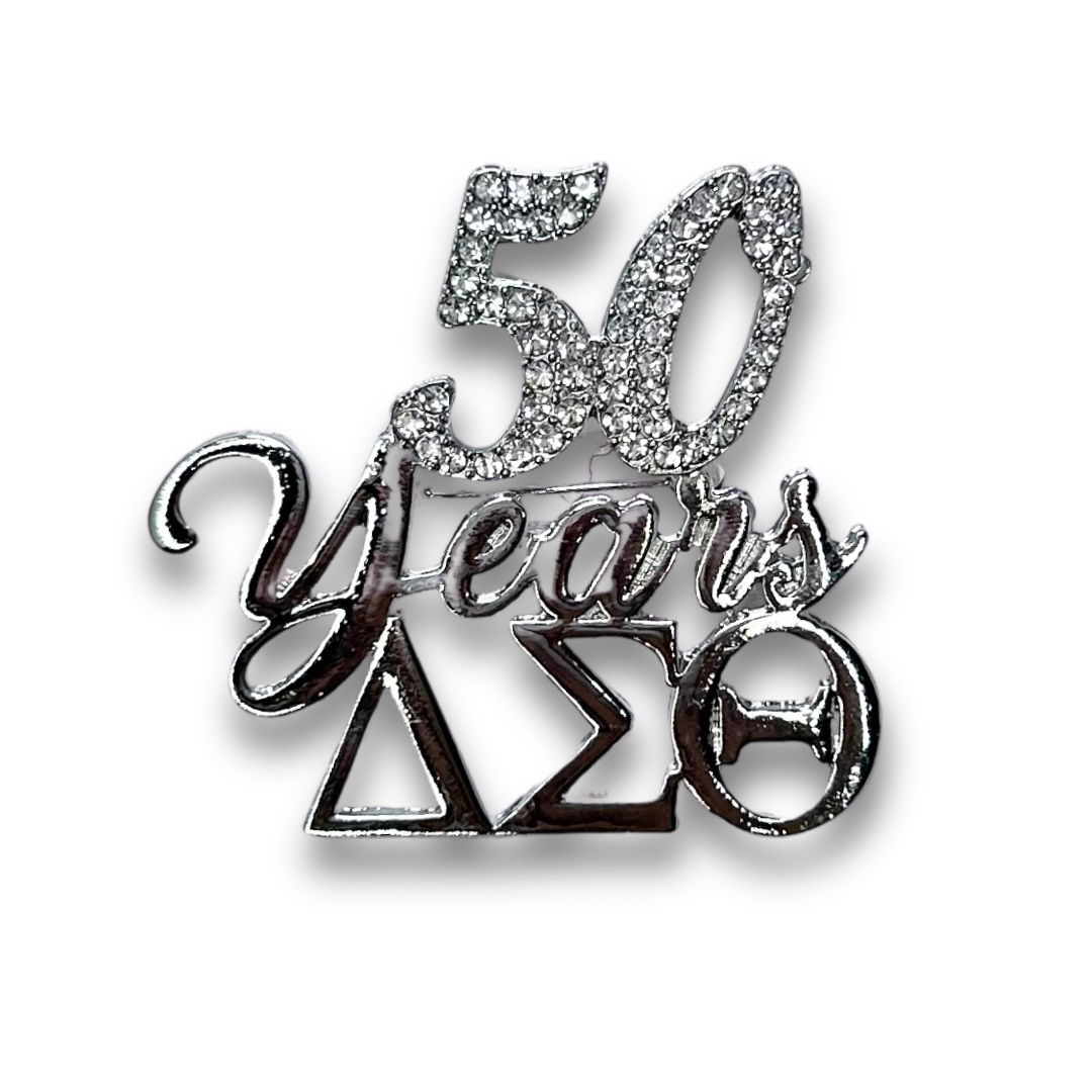 50th Year Anniversary Lapel