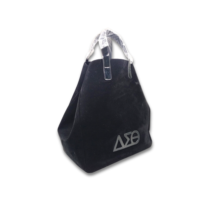 Tote Bag - Black Classy Velveteen