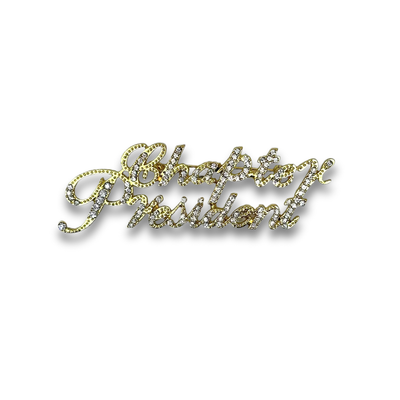 Chapter President Script Lapel