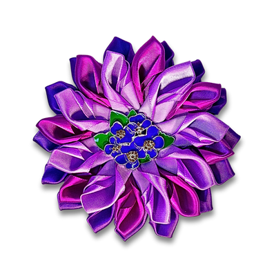 African Violet Flower Corsage