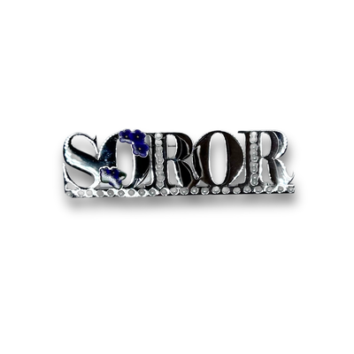 African Violet Soros Lapel