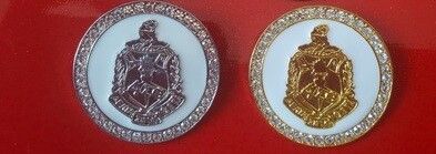 DST Medallion Shield Pendant &amp; Lapel