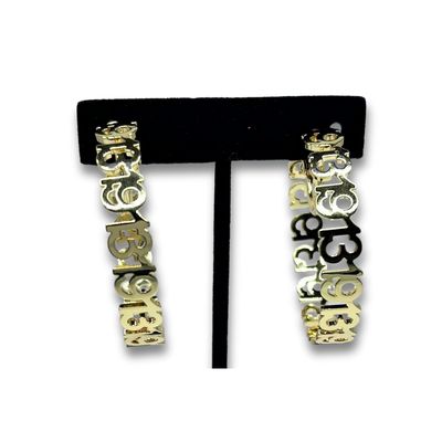 1913 Large Hoop Earrings