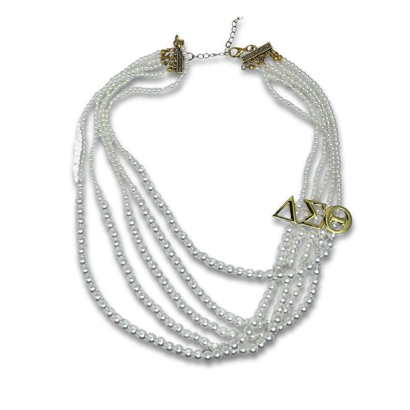 DST 5 Strand Pearl Necklace