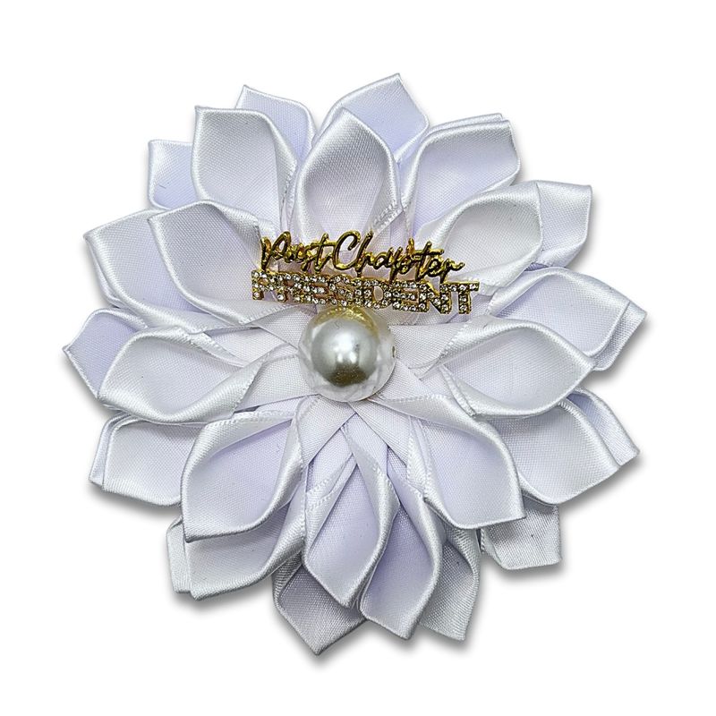 Past President White Corsage