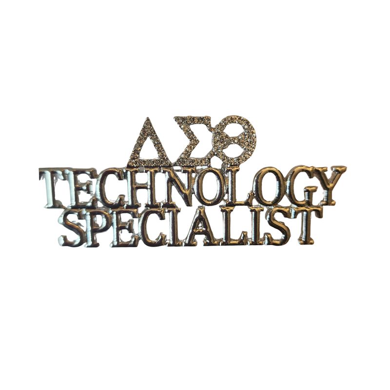 DST Rhinestone Technology Specialist Lapel