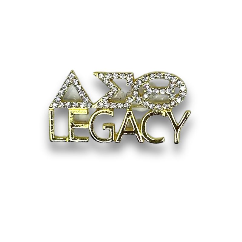 DST Rhinestone Legacy Lapel