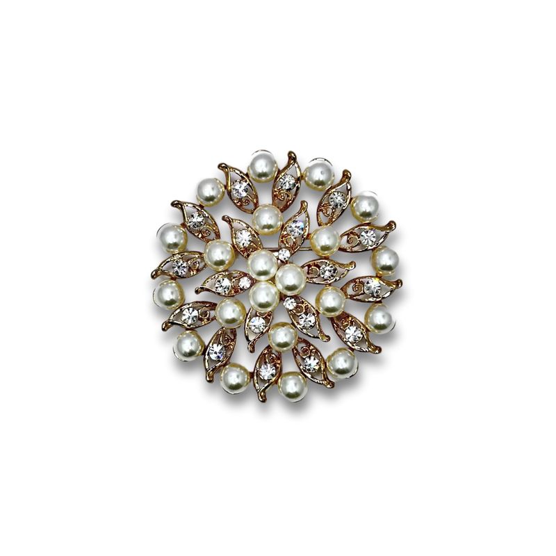 Pearl Cluster Symbol Lapel