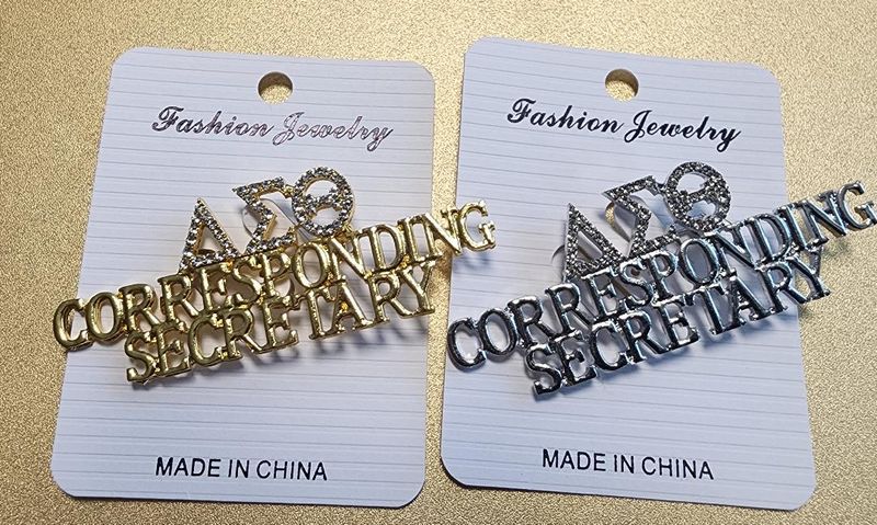 Corresponding Secretary Lapel