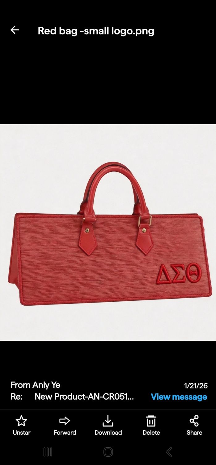Epi Leather Pyramid Bag