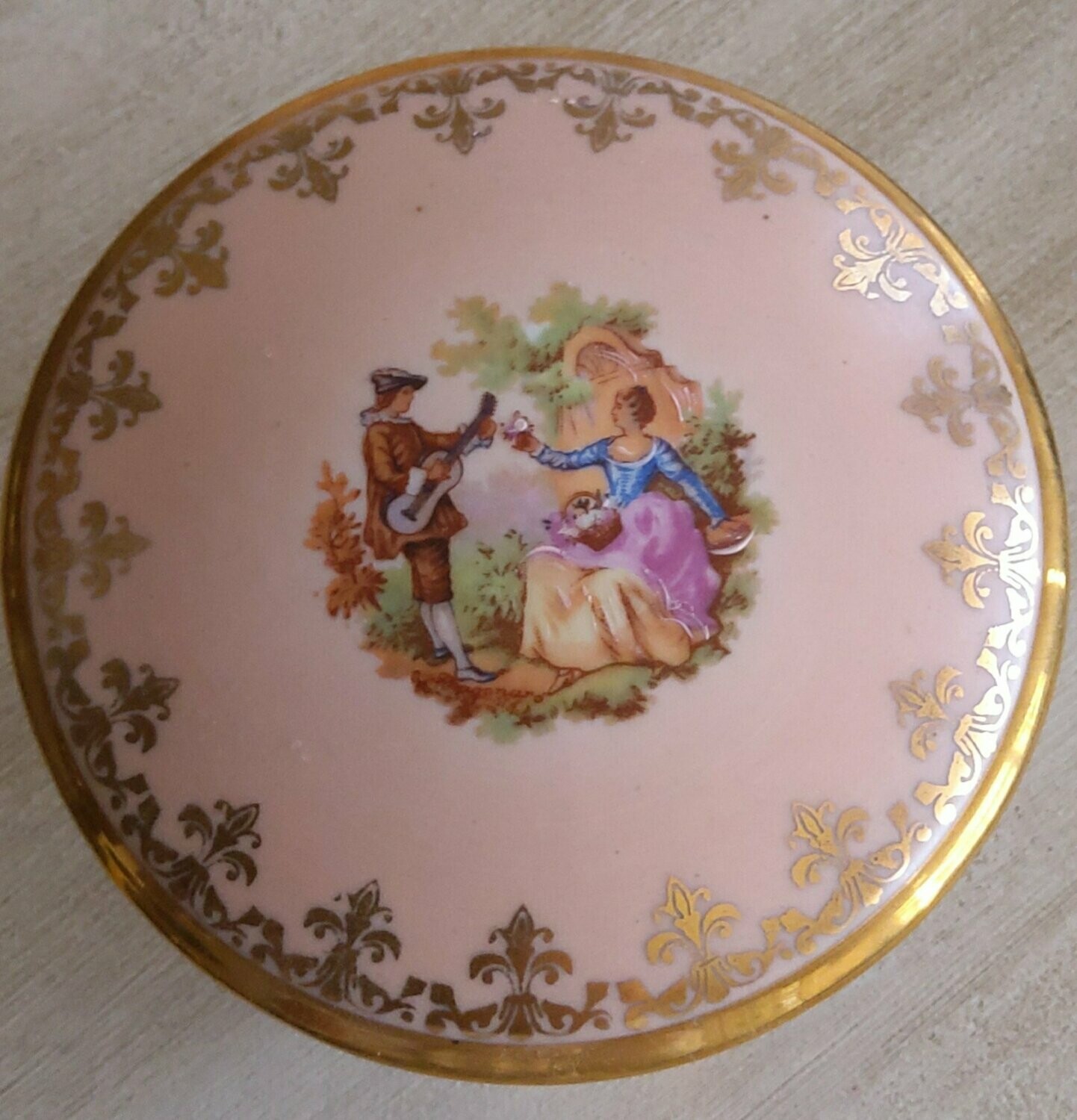 Joyero porcelana LIMOGES