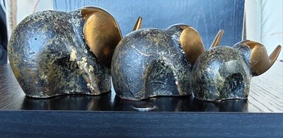 Pisapapeles Elefantes Bronce Pisapapeles Elefantes Bronce