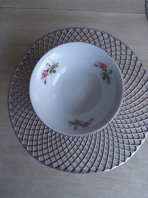 Juego para postres porcelana Made in China Juego para postres porcelana Made in China