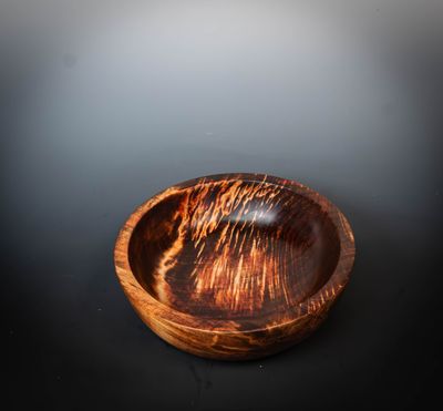 Handcrafted Colored Maple Wood Bowl Handcrafted Colored Maple Wood Bowl