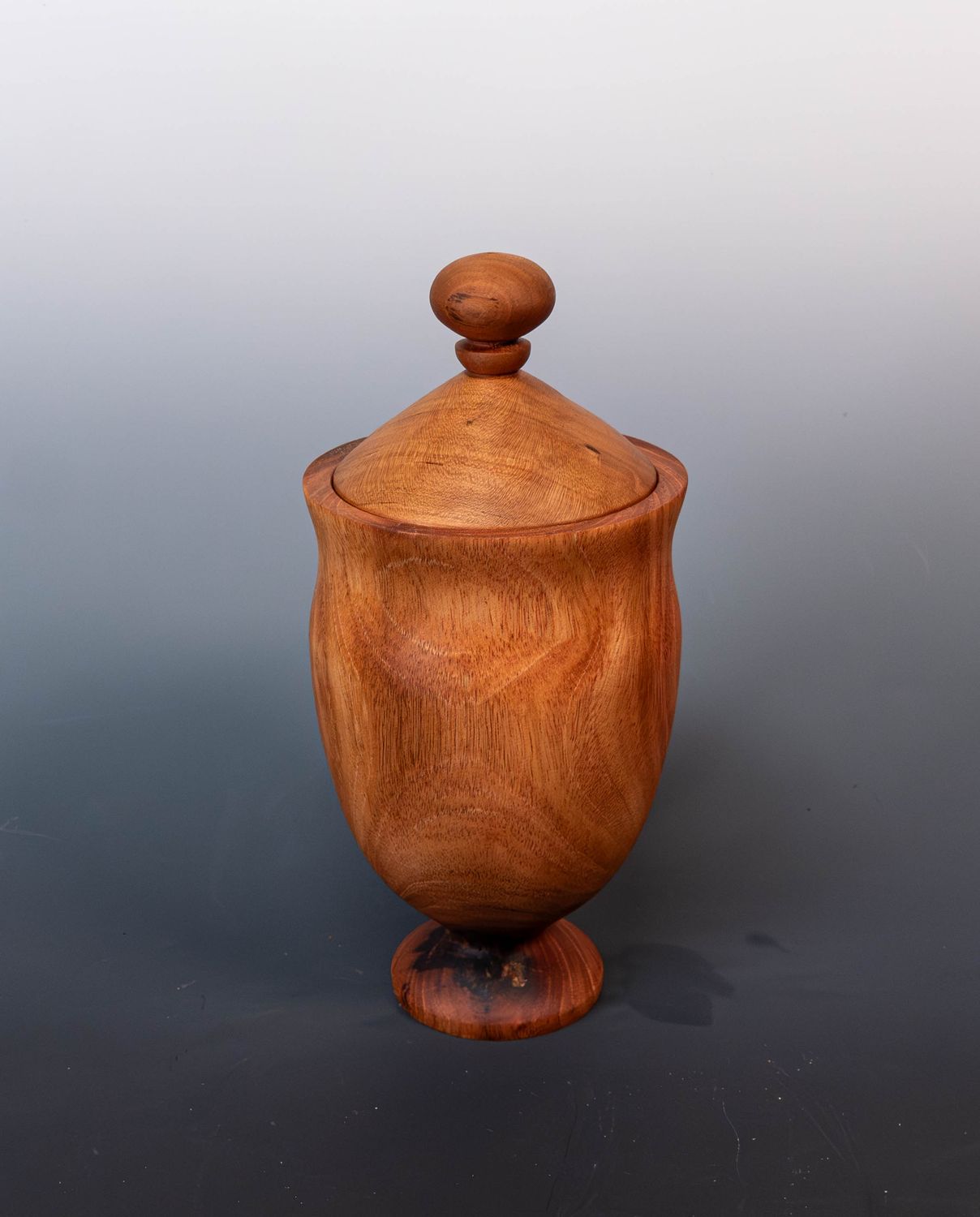 Handcrafted Honduras Mahogany Box, Animal Urn,  Artisan Wooden Container