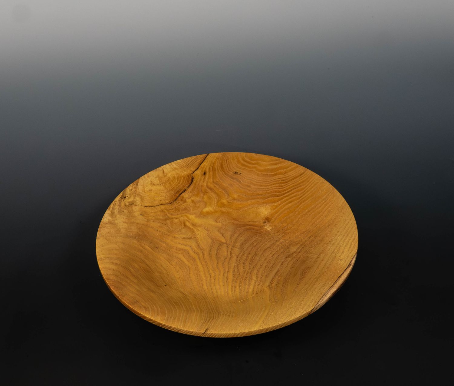 Handcrafted Mulberry Wood Turned Bowl, plate - Unique Wooden Artisanal Bowl
