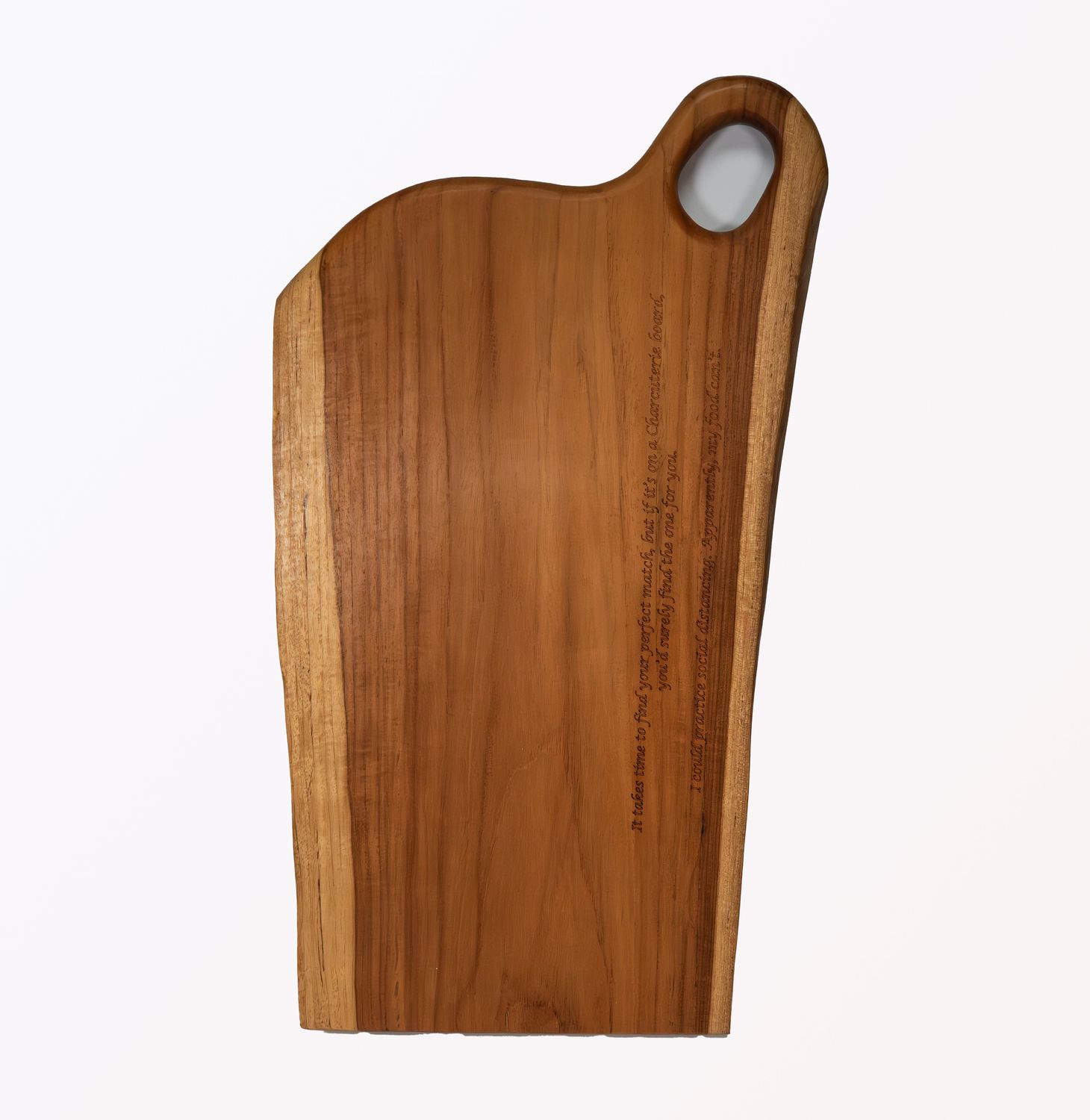 Handcrafted Teak Charcuterie Board - Perfect for Entertaining and Gift Giving