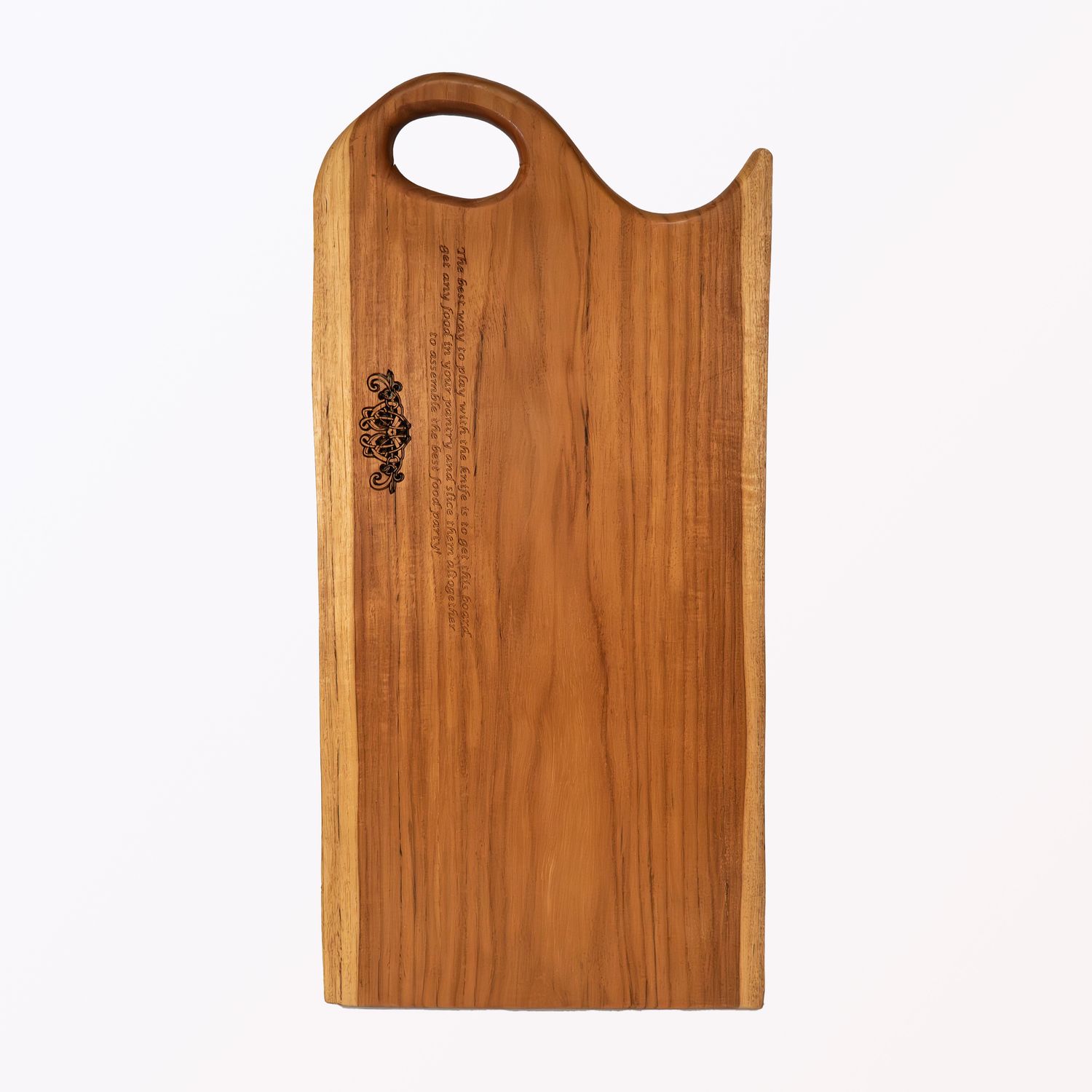 Handcrafted Teak Charcuterie Board - Perfect for Entertaining and Gift Giving